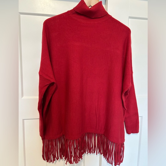 Cyrus fringe turtleneck sweater - Picture 2 of 2